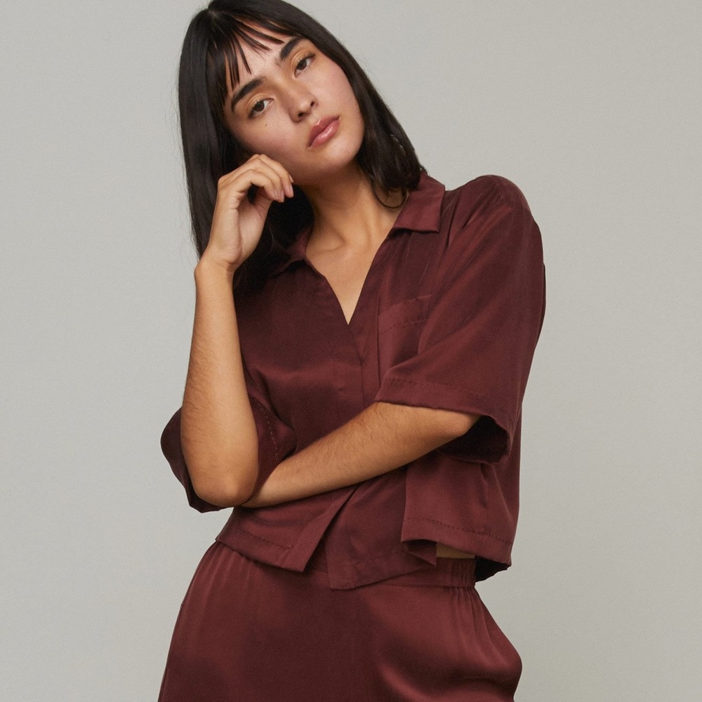 COPY - Lunya Washable Silk High Rise Pant Set